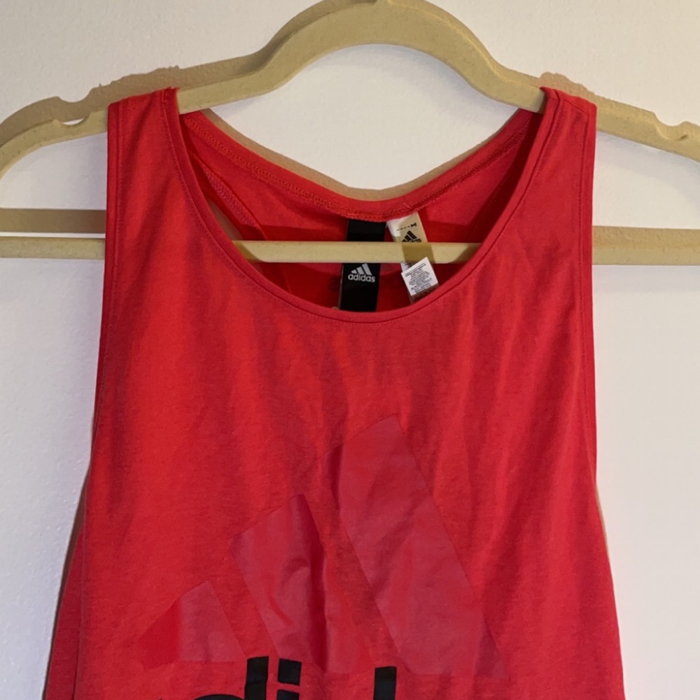 New Adidas Racerback Tank Top - Picture 2 of 10